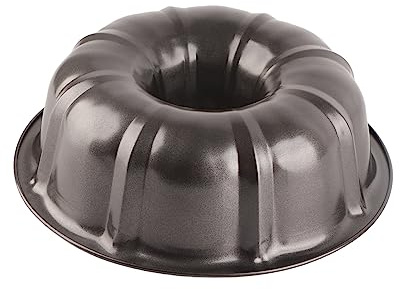 RASTKY Tortiera Alla Zucca Stampo per Torta Scanalato Multiuso Perfetto per Feste e Compleanni Acciaio Al Carbonio 10,16x10,16x3,11 Pollici