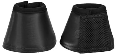 Equiva Hufglocken Avior ohne Fell, anatomischer Pferde-Hufschutz aus stoßdämpfendem Neopren, atmungsaktiv und sicher sitzend