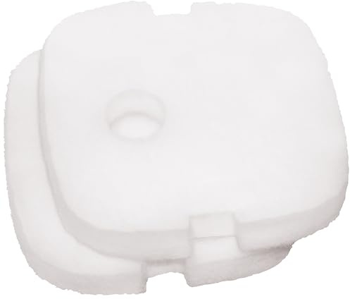sera Filtervlies weiß (2 Stück) | Ersatzteil fil ba 130 / fil ba 130+UV | Original Feinfilter-Ersatz für Aquarienfilter