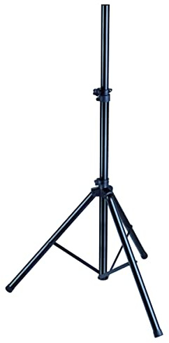 SOUNDSATION SSPS-80-BK Aluminium-Lautsprecherstativ mit 35-mm-Hochständerrohr und Nylon-Fußgelenk