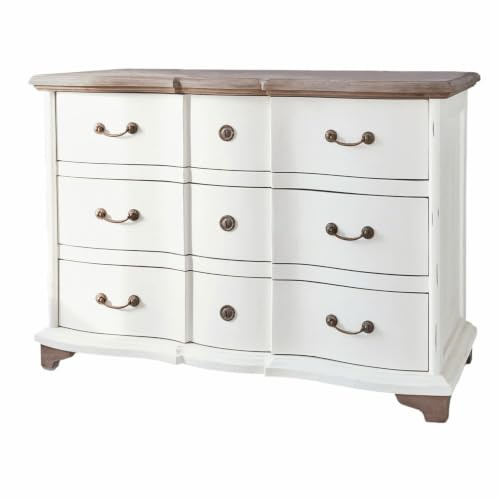 Loberon Kommode Aiguillon, Creme/braun