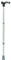 Days Ergonomic Handle Walking Stick, Aluminium Walking Cane, Non-Slip Rubber Ferrules, Comfortable Mobility Aid, Adjustable Height 730mm to 960mm, Right Hand (Eligible for VAT relief in the UK)