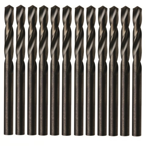 Irwin Tools 20138ZR No. 38 Black Oxide 135-Degree Screw Machine Wire Gauge, Pack of 12