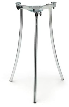 Flames Verstellbares Dreibein für Paellabrenner, Optimgas, Paellabrenner-Stativ, 65cm x 30-60cm
