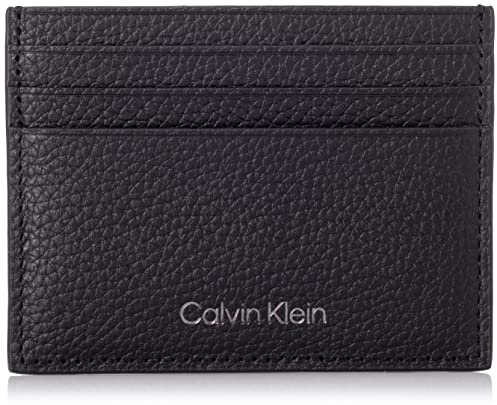 Calvin Klein sportkläder för män tillbehör-reseplånbok, Svart, en storlek