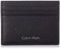 Calvin Klein Portafoglio Uomo Warmth Cardholder 6 CC Piccolo, Nero (Ck Black), Taglia Unica