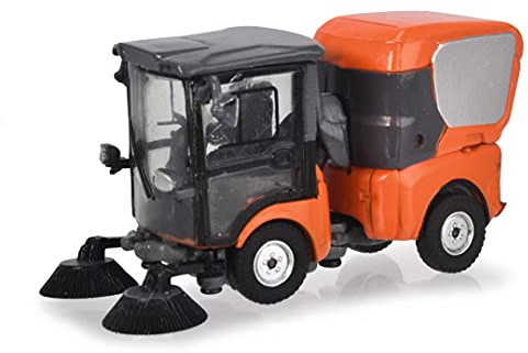 Schuco 452660700 Kärcher MC 130 - Macchina per modellismo, Scala 1:87, Nero/Arancione