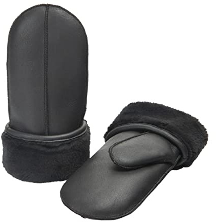 Zessano Damen-Winterhandschuhe – Hochwertige, mit Lammfell gefütterte Lederhandschuhe für Damen