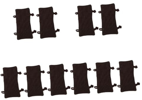 ABOOFAN 10 Pièces De Poignée De Théière De Cuisine Maniques Manchon De Poignée De Bouilloire Support Micro-Ondes Coussinets Isolants Bouilloire en Fer Chiffon