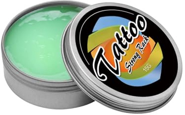 Tattoo Creme, Tattoo Creme Frisches Tattoo,Tattoo Brightening Aftercare Balm,Tattoopflege Creme Für Die Tägliche Tattoo Pflege Zur Förderung Der Heilung, Verstärkt Tattoo Farben (1)