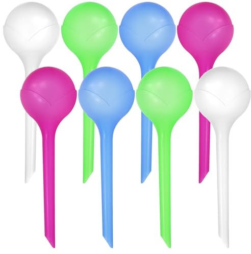 com-four® 8X Automatische Bewässerung für Zimmerpflanzen, Wasserspender | Bewässerungskugel zur Blumen Bewässerung - Hydrospikes