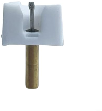 GANCEI Skivspelarnålar, skivspelare-diamant ersättande stylusnål för Stanton 505/500 Phono-patroner för Mk1-, MkII- och V3-modeller (vit)