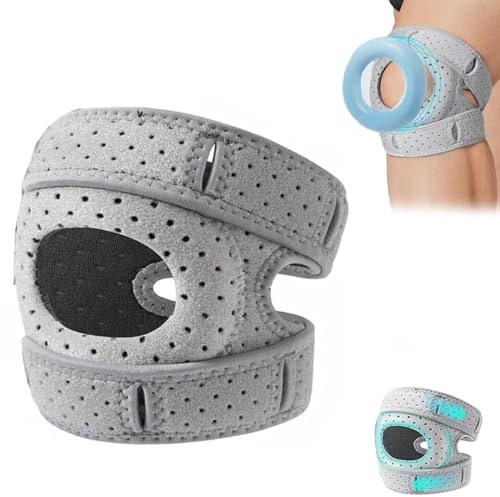 Wellness Knee Brace for Women,Knee Brace for Men, Wellness Knees Support, Adjustable Patellar Tendon Support Sleeves, Pain Relief Knees Pads with Gel Pads for Women, Meniscus, Running,Arthritis