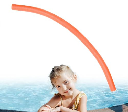 Noodle in schiuma, lungo 150 cm, galleggiante, tubo da nuoto, spaghetti da nuoto, per l'estate, spiaggia, giochi d'acqua, allenamento, allenamento per bambini e adulti