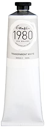 Gamblin 1980 - Oelfarbe - Transparent Weiss - 150 ml