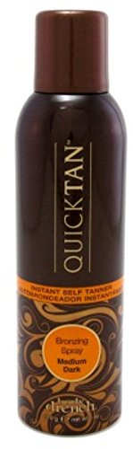 Body Drench Quick Tan Bronzing Spray Medium-Dark 6 Ounce (177ml) (6 Pack)