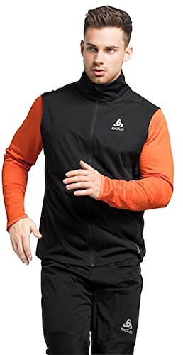 Odlo Herren Laufweste ZEROWEIGHT WARM, Black, M