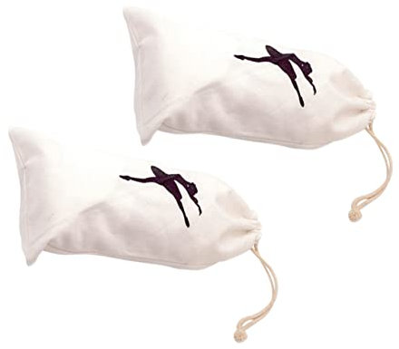 Cabilock Ballettschuh Beutel Kordelzug Flusenmaterial Langlebig Ballett Tanztasche Zubehör Für Kinder Training