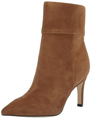 Nine West Botines Gemms para mujer, natural (Medium Natural Suede), 37 EU