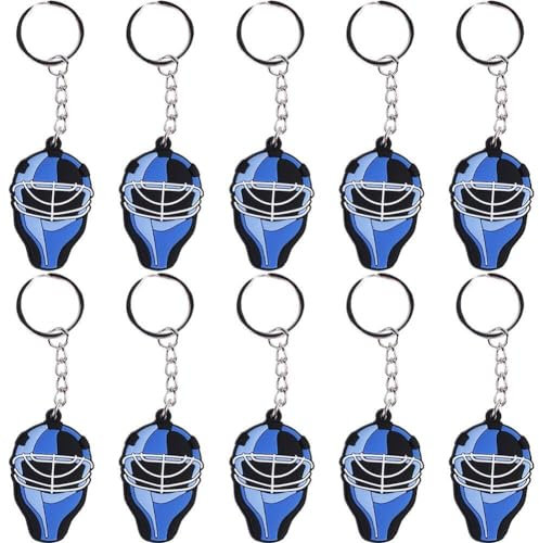 Haowul Eishockeyschlüsselkette Für Ockey Oder Player Schlüsselkettengeschenke Für Geburtstagsfeier Eishockey -Fan