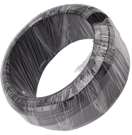 Nachukan Bonsai-Aluminiumdraht, Schwarzer Gartenbau, Rostbeständiger Stabiler Bonsai-Formdraht Für Hof Und Zuhause, 1000 G(2.0mm)
