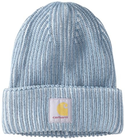 Carhartt Unisex Adulto Rib Knit Acrylic Hat, Colore: Thundercloud, Taglia: Taglia Unica, Thundercloud, Taglia Unica