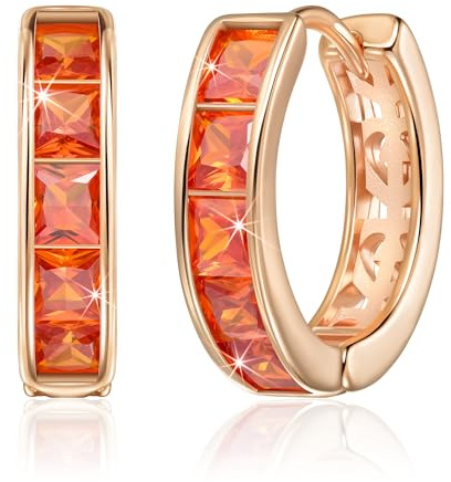 Linawe Kleine Creolen, Piercing Ring Helix Ohrhänger, Nickelfreie Schmuck Damen, Gold Rosegold Silber Mini Creolen Ohrstecker