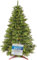 Weihnachtsbaum künstlich 145cm - Naturgetreue Spritzguss Elemente, Künstlicher Weihnachtsbaum mit Holzständer und Aufbewahrungstasche –Tannenbaum künstlich Pure Living