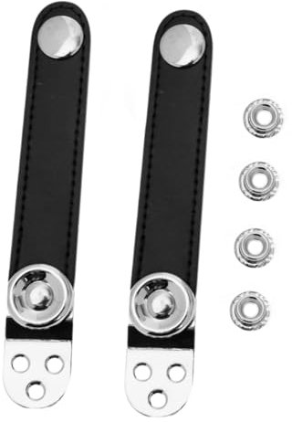 ibasenice 2 Stück Akkordeonriemen Aus Rindsleder Doppel Schicht 8,4cm Abstand Universalschnallen Für Verschiedene Akkordeongrößen Robust Und Komfortabel