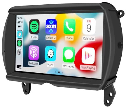 for Mini Cooper NBT System 6.5 Upgrade 7 inch Touch Screen Radio Kit Android 13,CarPlay, Android Auto,Screen Mirror Full Screen,Netflix YouTube Games Music Movies Spotify Retain Original Features