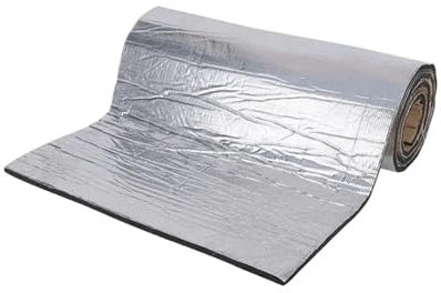 Tapis Isolation Tapis D'isolation Phonique pour Voiture 5/10 Mm Insonorisant Insonorisant Isolation Thermique Isolation Capot Voiture Accessoires D'intérieur(400x250x10mm)