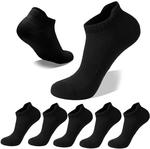 Wamicu Calcetines Tobilleros Mujer Cortos 5 Pares Algodón Transpirables