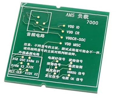 Xinsheinelry Desktop CPU Socket Analyzers CPU Socket Tester para Plataforma AM5 con Carga Carga Carga Precisa Carga Falsa