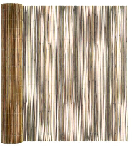 Canisse Brise Vue Bambou, Clôture de Jardin Bordure de Jardin 300x180 cm
