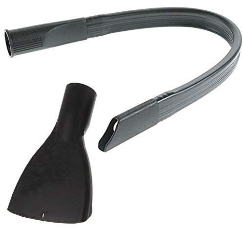 SPARES2GO 32 mm breite Matratzen- und Polsterbürstendüse + extra lange flexible Fugendüse für Numatic Henry Hetty Staubsauger