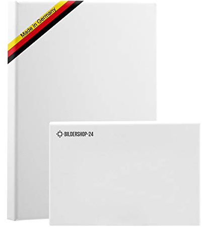 Bildershop-24 Bespannter Keilrahmen Galerie Leinwand (unbedruckt), 70x170cm, 380g/m² (100% PES), 39 mm (Premium)