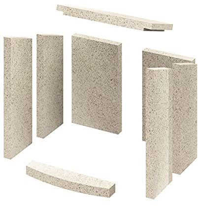 Innenauskleidung Vermiculite komplett Kaminofen Hark Opera B Brennraumauskleidung passgenau leicht austauschbar Feuerraumauskleidung
