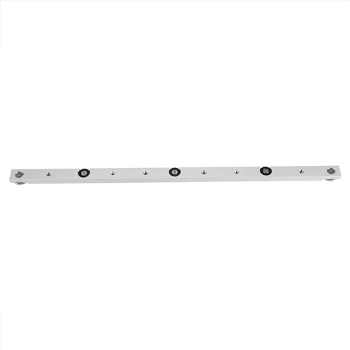 Miter Bars, Miter Bar Slider Aluminium Alloy Mitre Bar for Table Saw Gauge Rod Woodworking Tool Miter Gauge Jig and Fixture Bar for Woodworking for Jigs Fixtures Miter Slots (450mm)