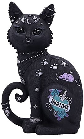 Nemesis Now Nine Lives None Statue Standard Geschenke, Gothic, Rockwear Standard