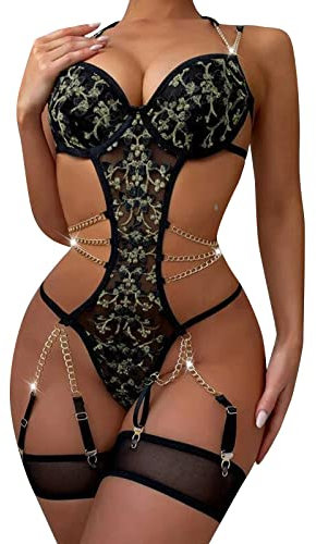 dessous-sets für damen spitze unterwäsche geschäft dessous übergröße sexy bh set unterwäsche babydoll en bralette top String Tanga Damen Sexy Dessous strumpfband blau hochzeit damen bh ohne bügel ne