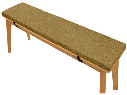 HLTQL Bankkissen Bankauflage、Bankauflagen FüR Bierzeltgarnituren、Sitzkissen Bank Innen、Sitzkissen FüR Bank Esszimmer、Sitzbank Polsterung(#19,140x30x5cm)