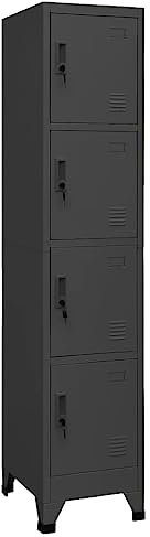 Generisch Schließfachschrank Anthrazit 38x45x180 cm Stahl,jiangboyue-339787
