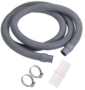 Waschmaschinenschlauch ， Waschmaschinenschlauch, Universal-Ablaufschlauch-Verlängerungsrohr for Waschmaschine und Geschirrspüler, graues Ablaufschlauch-Verlängerungsrohr-Set(Grey)