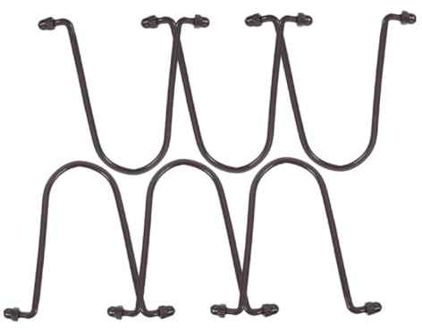 SUPVOX 6piezas Gancho Para Canalón Clips De Cadena Para Canaletas Autoadhesivos Pequeños Colgadores Para Cadena De Lluvia Exterior Comederos De Pájaros y Faroles
