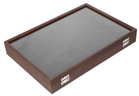 FONDOTIN Boîte à Thé Compartiments Cases avec Couvercle Transparent Organisateur de Sachets de Thé Multifonctionnel pour Bureau et Cuisine Rangement Compact