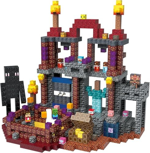 TUKIIE Magnetiska byggstenar block 120 stycken, magnetiska byggstenar magnetblock game-based STEM Montessori leksaker för barn från 3 4 5 6 7 9–12 år, födelsedagspresent för pojkar och flickor