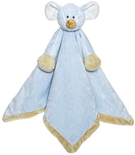 Teddykompaniet 13724 Schmusetuch „Diinglisar“ Baby Maus, grau – Schmusedecke 35x35 cm – Stofftier-Schnuffeltuch - Kuscheltier - super Soft - ab Geburt