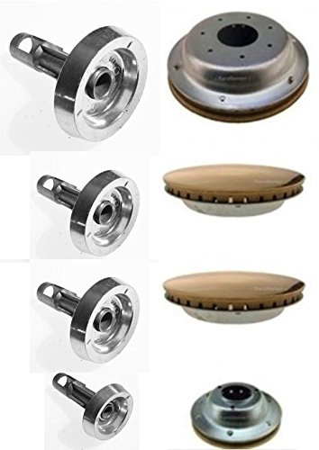 COMPATIBILE CON STAR SPARTIFIAMMA + BRUCIATORI OTTONE CUCINA A GAS 4 PZ 2 FORNELLI MEDI L 5501