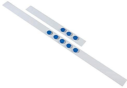 Dahle 95355 Magnetleisten-Set (5 x 50 cm) 5er Packung weiß