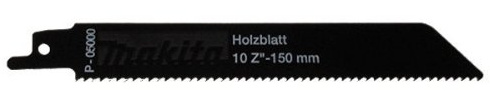 Makita p-05000 – Blister 5-Sägen von Sable HCS/CV für Holz Finish fino130 mm 10 DPP Typ A